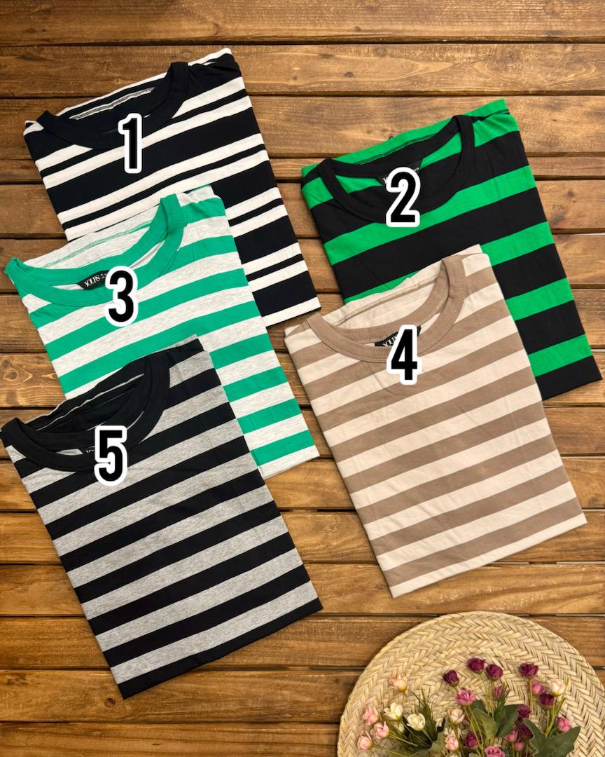 تیشرت راه راه (سایز بزرگ)