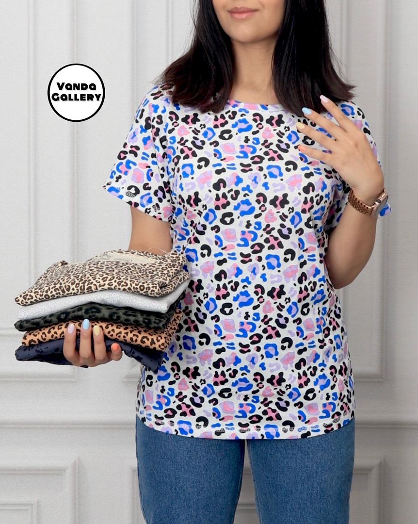 تی شرت پلنگی H&M