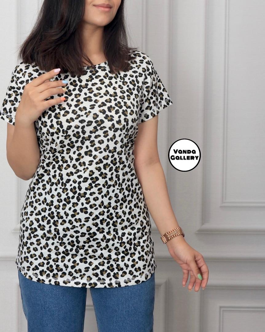 تی شرت پلنگی H&M