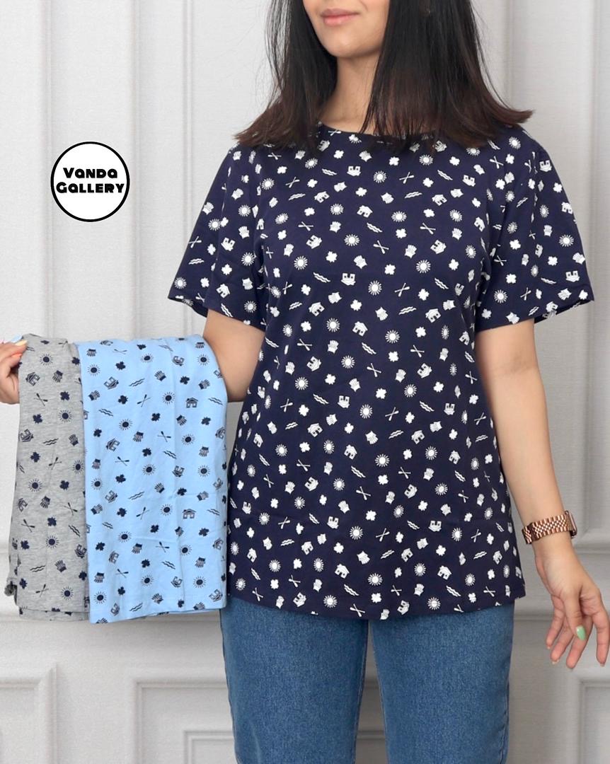 تیشرت طرح دار (سایزبزرگ)