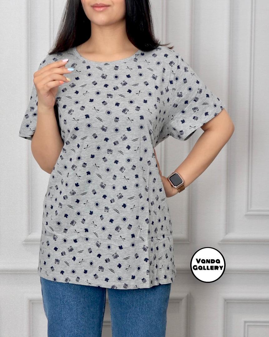 تیشرت طرح دار (سایزبزرگ)