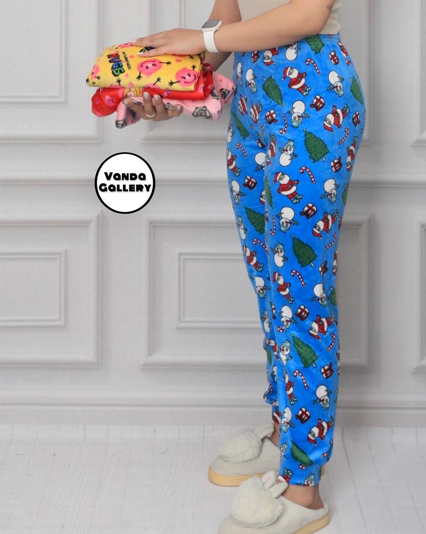 شلوار مخمل عروسکی